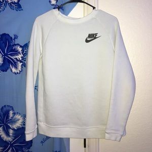 White Nike Crewneck
